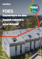 FDES - Couverture -  Joint debout - Naturel